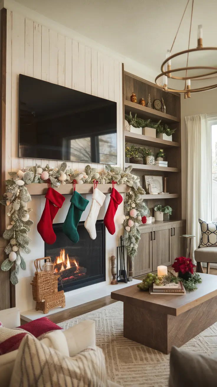 Christmas Mantle Decor Ideas 2025: Cozy, Elegant, and DIY Fireplace Inspiration
