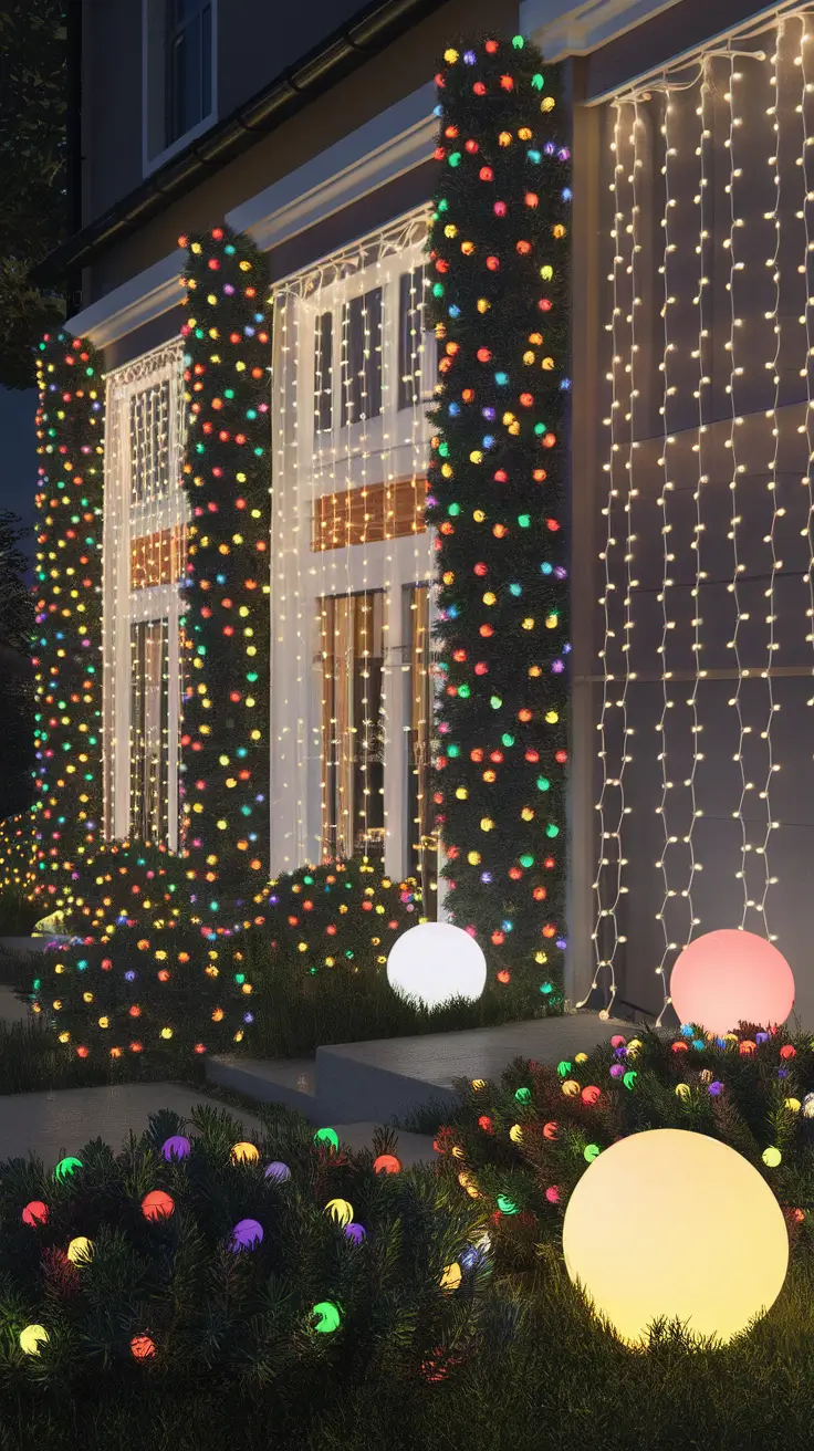 Outdoor Christmas Lights Ideas 2025: Elegant and Easy Ways to Decorate Your House for the Holidays