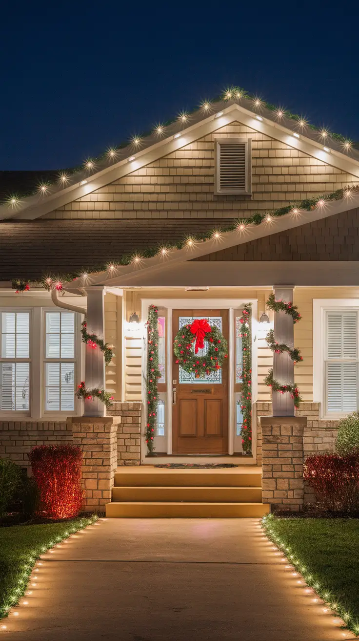 Outdoor Christmas Lights Ideas 2025: Elegant and Easy Ways to Decorate Your House for the Holidays
