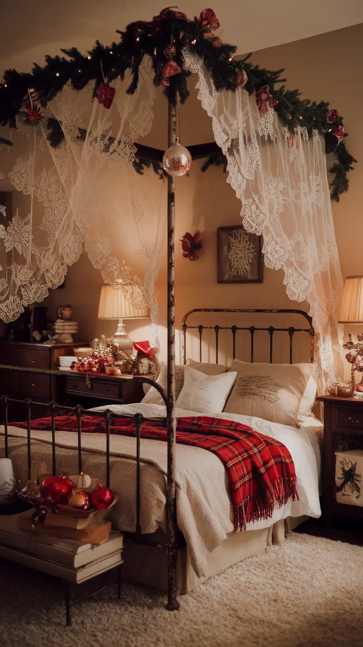 Christmas Bedroom Decor Ideas 2025: Cozy, Trendy & Easy DIY Holiday Inspiration