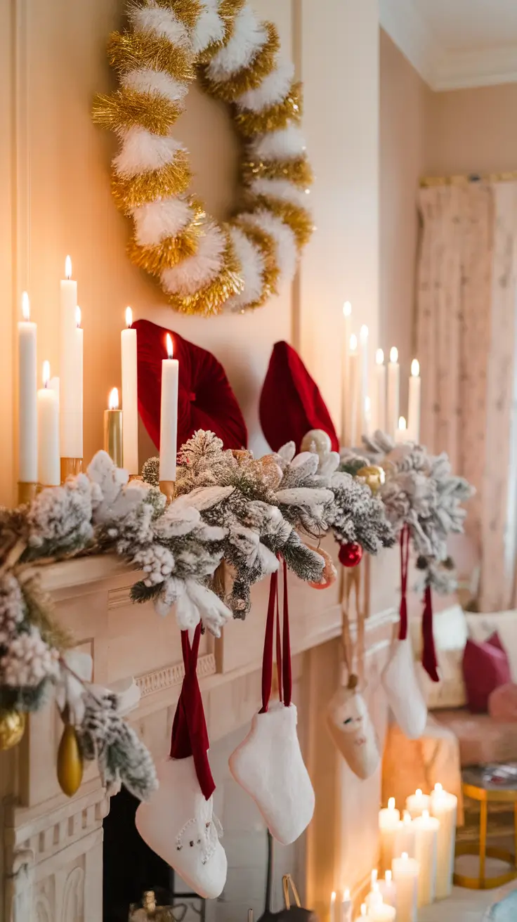 Christmas Mantle Decor Ideas 2025: Cozy, Elegant, and DIY Fireplace Inspiration