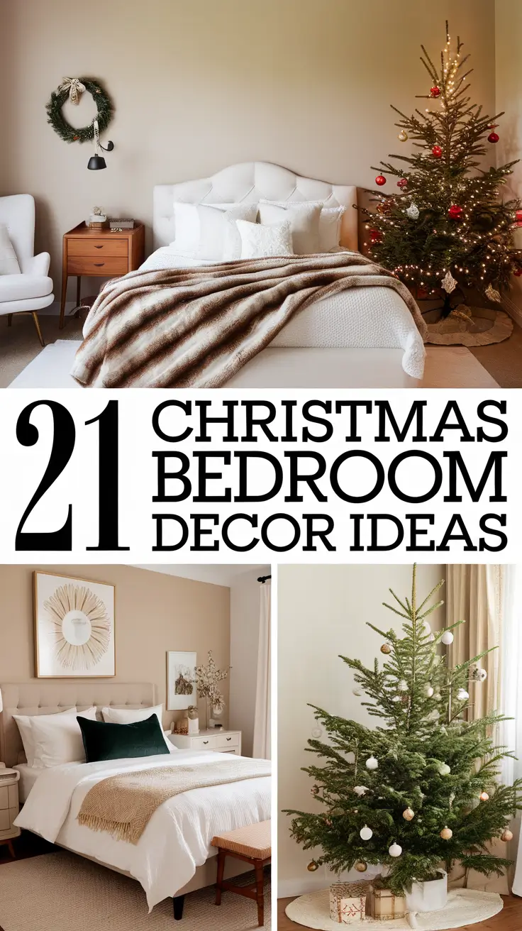 Christmas Bedroom Decor Ideas 2025: Cozy, Trendy & Easy DIY Holiday Inspiration