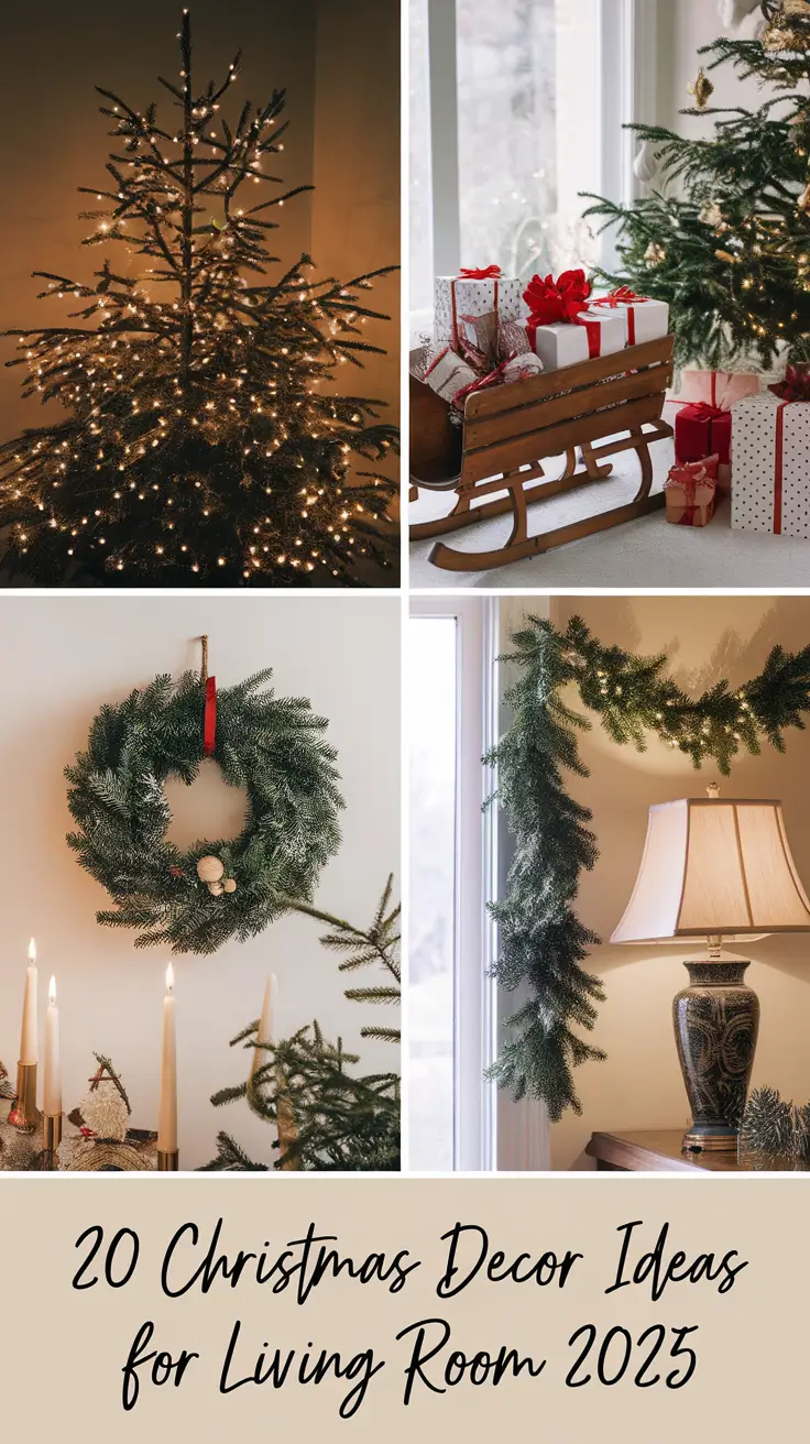 Christmas Decor Ideas for Living Room 2025: Cozy, Elegant & Modern Inspiration for Every Apartment