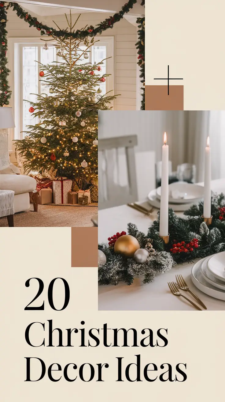 Christmas Decor Ideas 2025: Cozy, DIY, Outdoor & Apartment Inspirations