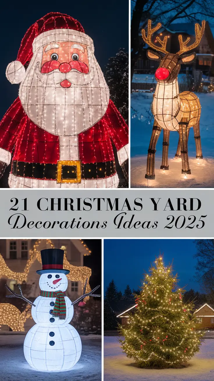 Best Christmas Yard Decorations Ideas 2025: DIY, Rustic & Modern Outdoor Inspiration