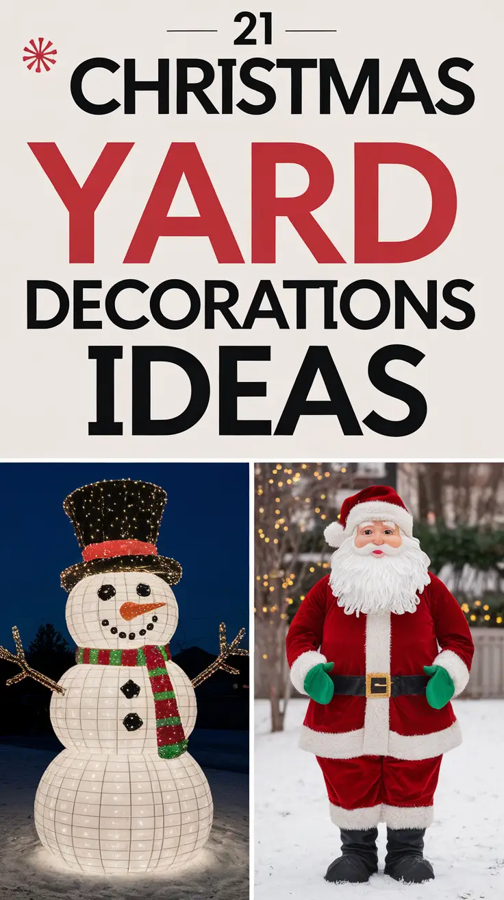 Best Christmas Yard Decorations Ideas 2025: DIY, Rustic & Modern Outdoor Inspiration