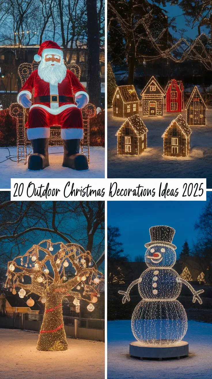 Outdoor Christmas Decorations Ideas 2025: Cozy, Modern & Budget-Friendly Inspiration for Every Home