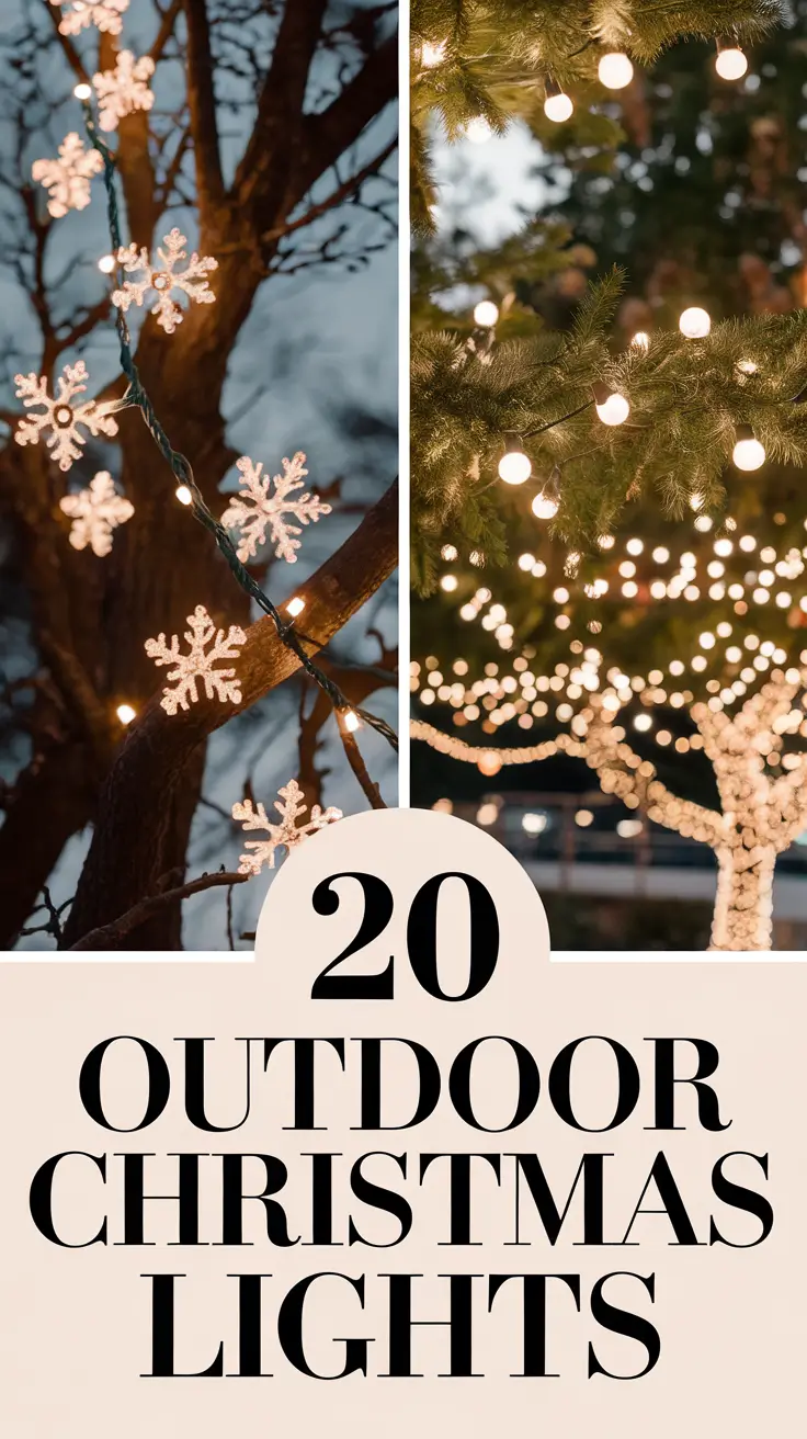 Outdoor Christmas Lights Ideas 2025: Elegant and Easy Ways to Decorate Your House for the Holidays