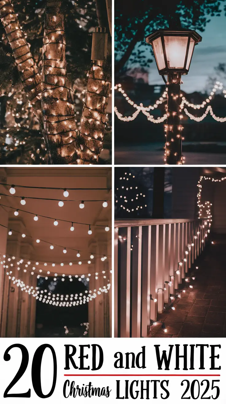 Red and White Christmas Lights 2025: Magical Outdoor & Indoor Ideas for a Picture-Perfect Holiday Home