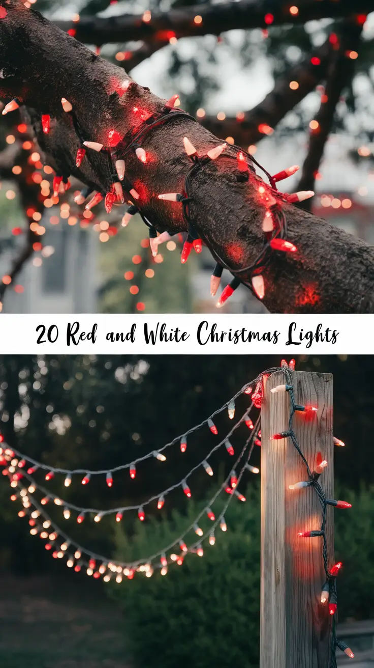 Red and White Christmas Lights 2025: Magical Outdoor & Indoor Ideas for a Picture-Perfect Holiday Home