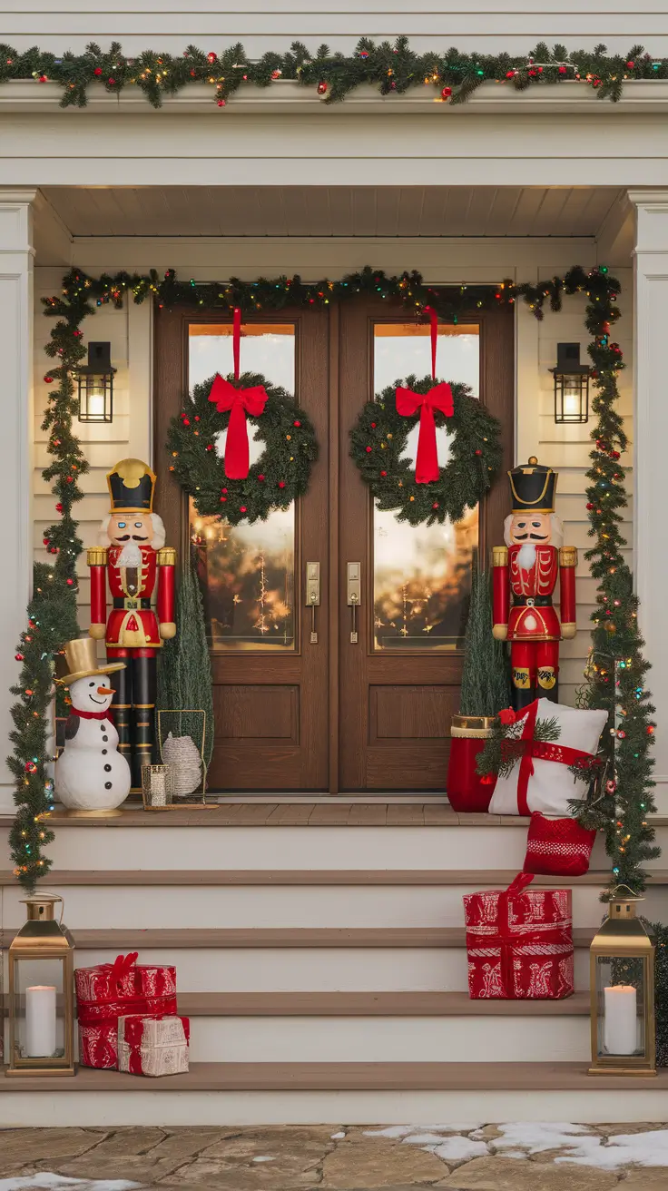 Front Porch Christmas Decor Ideas 2025: Cozy, Rustic & Budget-Friendly Holiday Inspiration