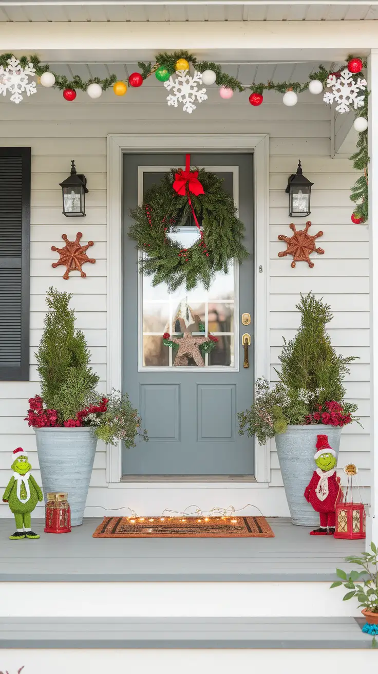 Front Porch Christmas Decor Ideas 2025: Cozy, Rustic & Budget-Friendly Holiday Inspiration