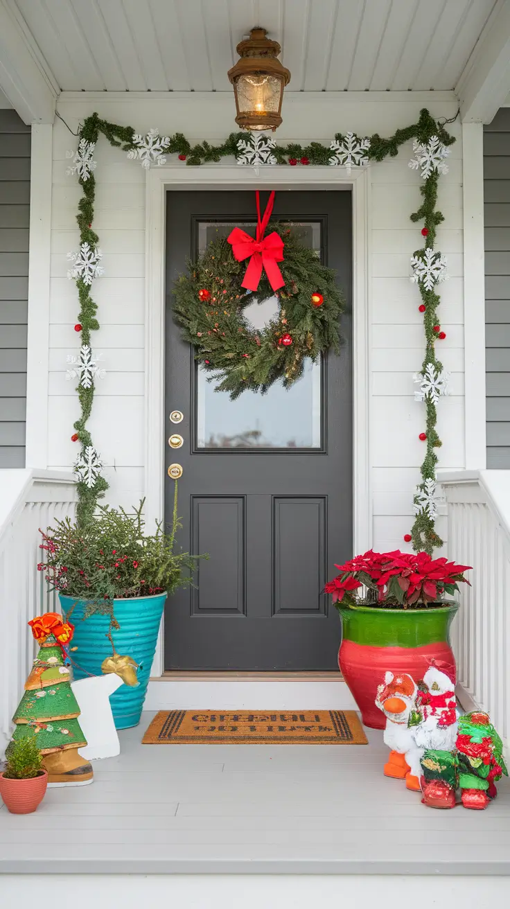 Front Porch Christmas Decor Ideas 2025: Cozy, Rustic & Budget-Friendly Holiday Inspiration