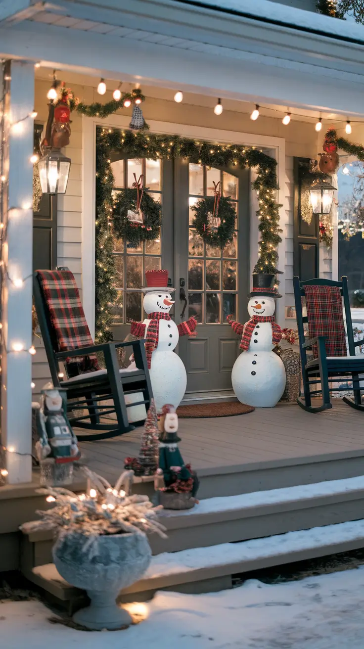 Front Porch Christmas Decor Ideas 2025: Cozy, Rustic & Budget-Friendly Holiday Inspiration
