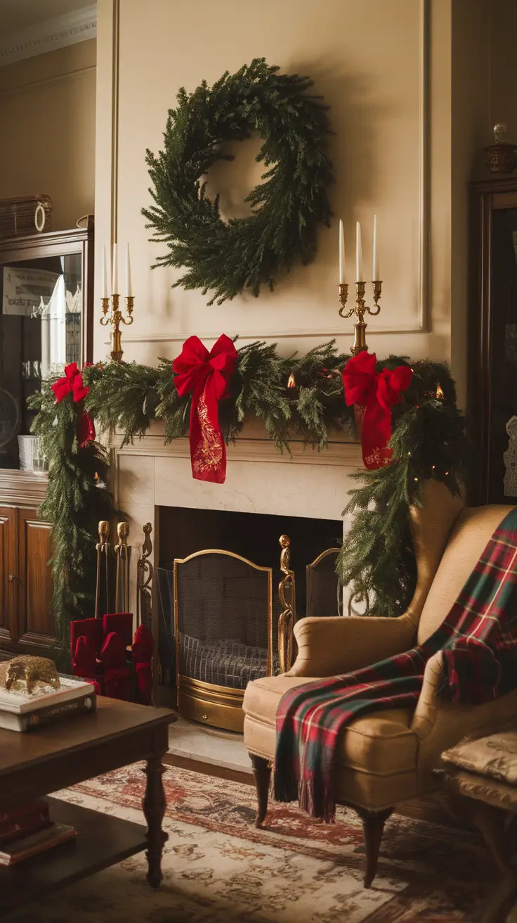 Christmas Fireplace Decor Ideas 2025: Cozy, Elegant & Modern Ways to Style Your Holiday Hearth