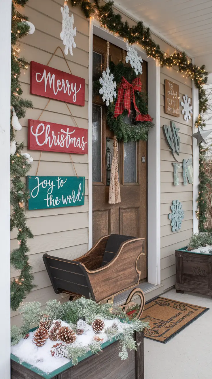 Front Porch Christmas Decor Ideas 2025: Cozy, Rustic & Budget-Friendly Holiday Inspiration