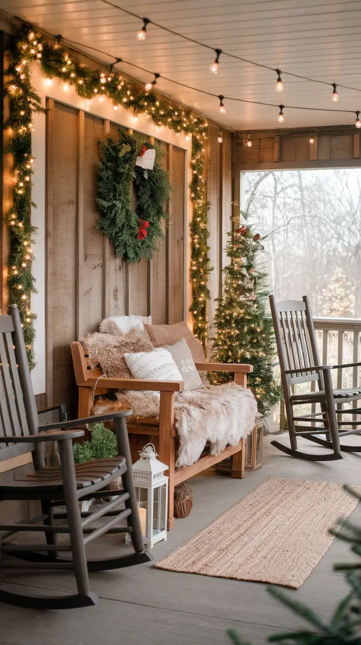 Front Porch Christmas Decor Ideas 2025: Cozy, Rustic & Budget-Friendly Holiday Inspiration