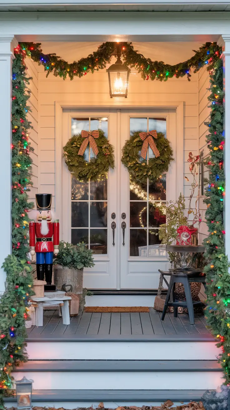 Front Porch Christmas Decor Ideas 2025: Cozy, Rustic & Budget-Friendly Holiday Inspiration