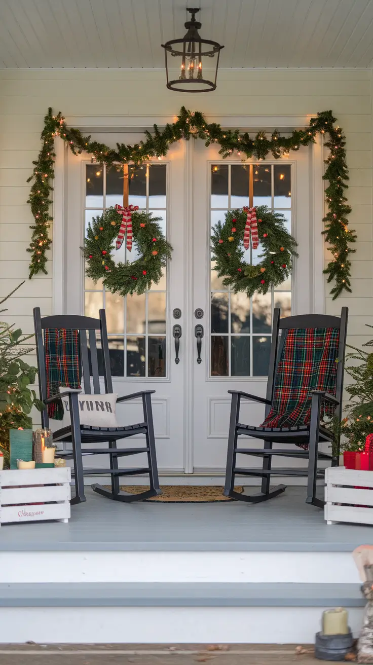 Front Porch Christmas Decor Ideas 2025: Cozy, Rustic & Budget-Friendly Holiday Inspiration