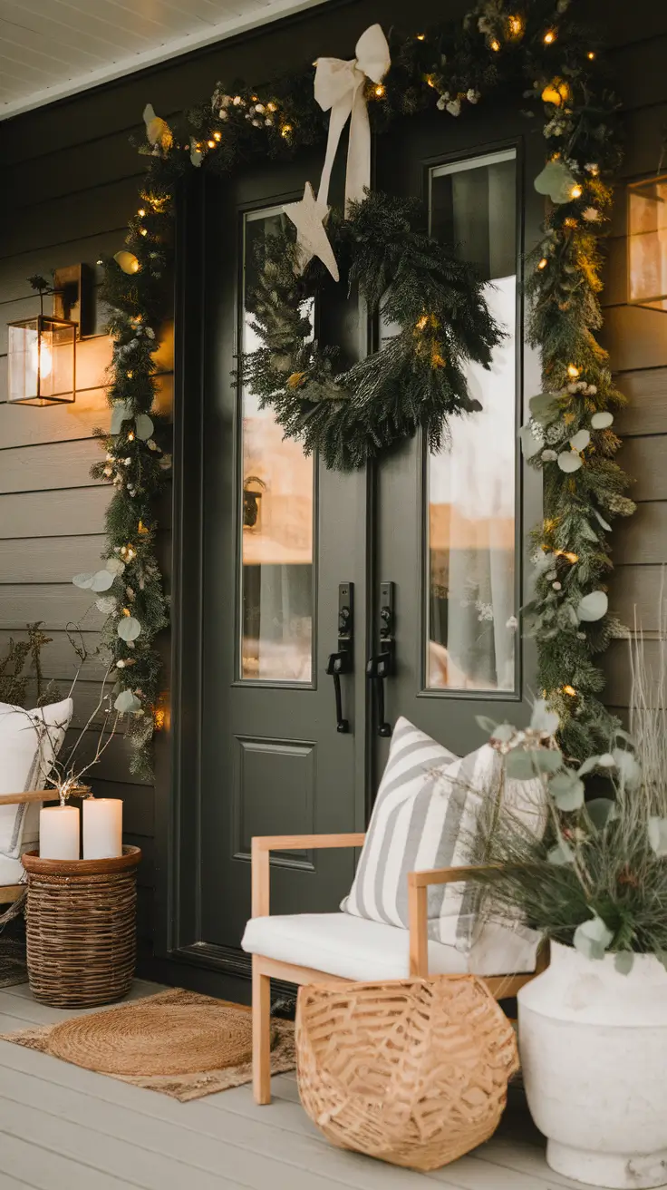 Front Porch Christmas Decor Ideas 2025: Cozy, Rustic & Budget-Friendly Holiday Inspiration