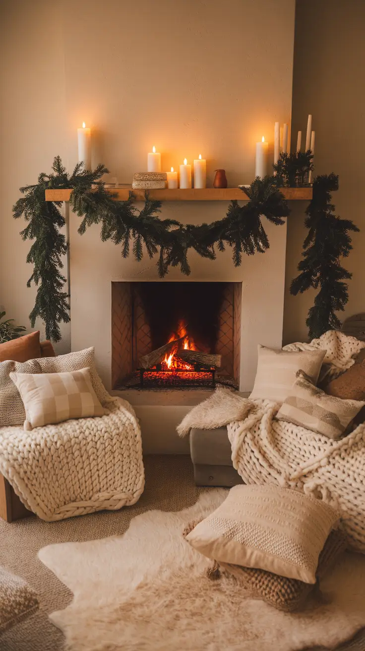 Christmas Fireplace Decor Ideas 2025: Cozy, Elegant & Modern Ways to Style Your Holiday Hearth