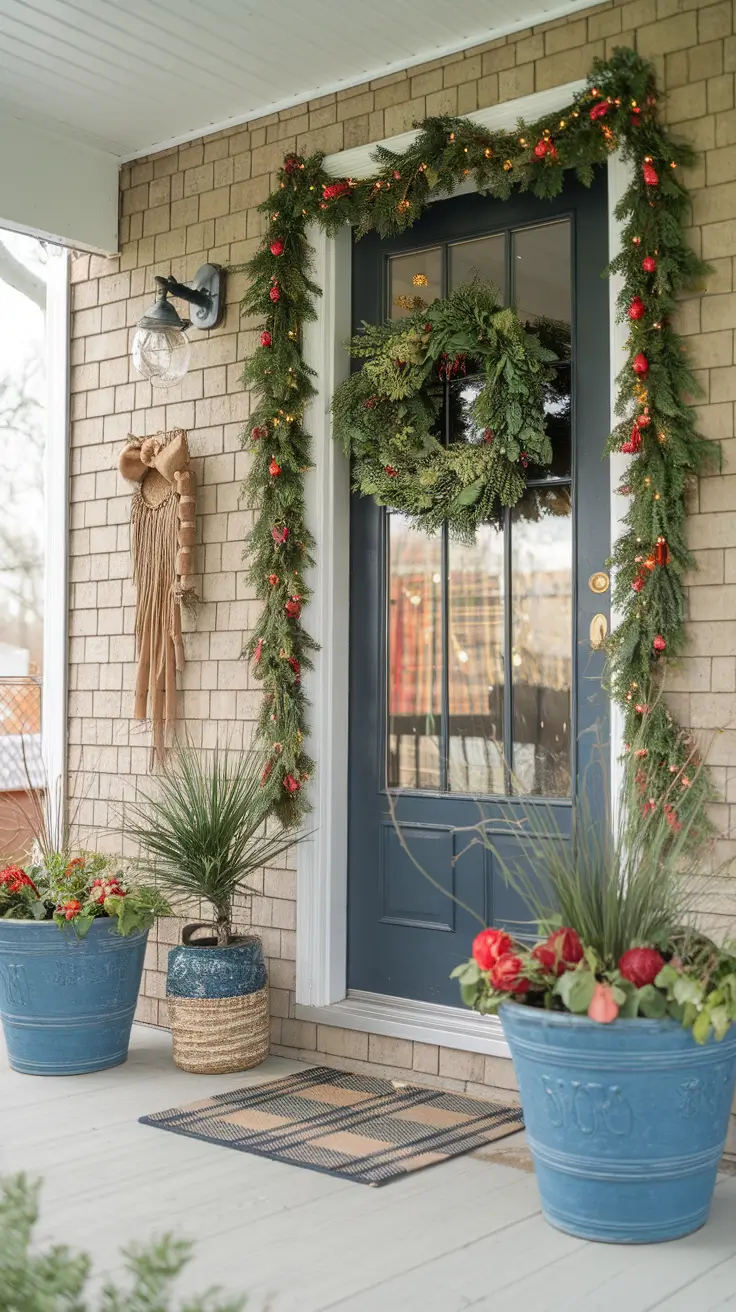 Front Porch Christmas Decor Ideas 2025: Cozy, Rustic & Budget-Friendly Holiday Inspiration