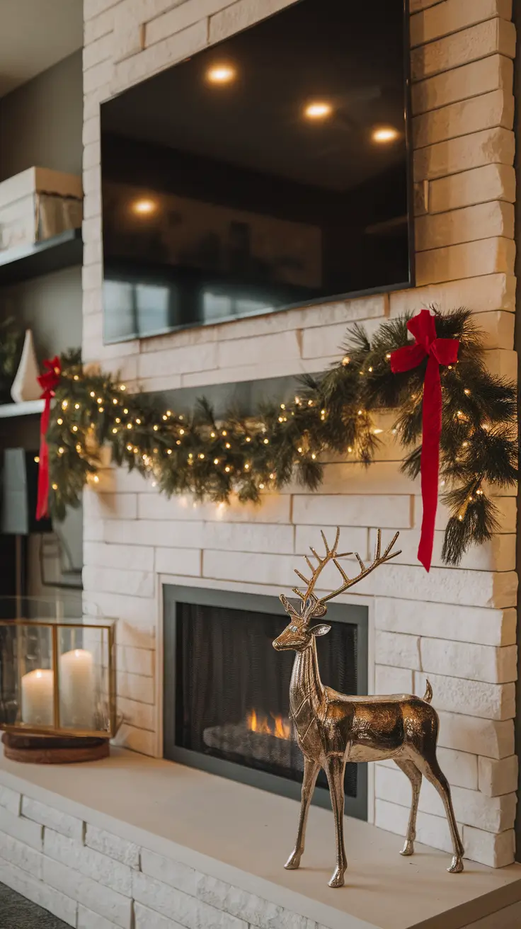 Christmas Fireplace Decor Ideas 2025: Cozy, Elegant & Modern Ways to Style Your Holiday Hearth