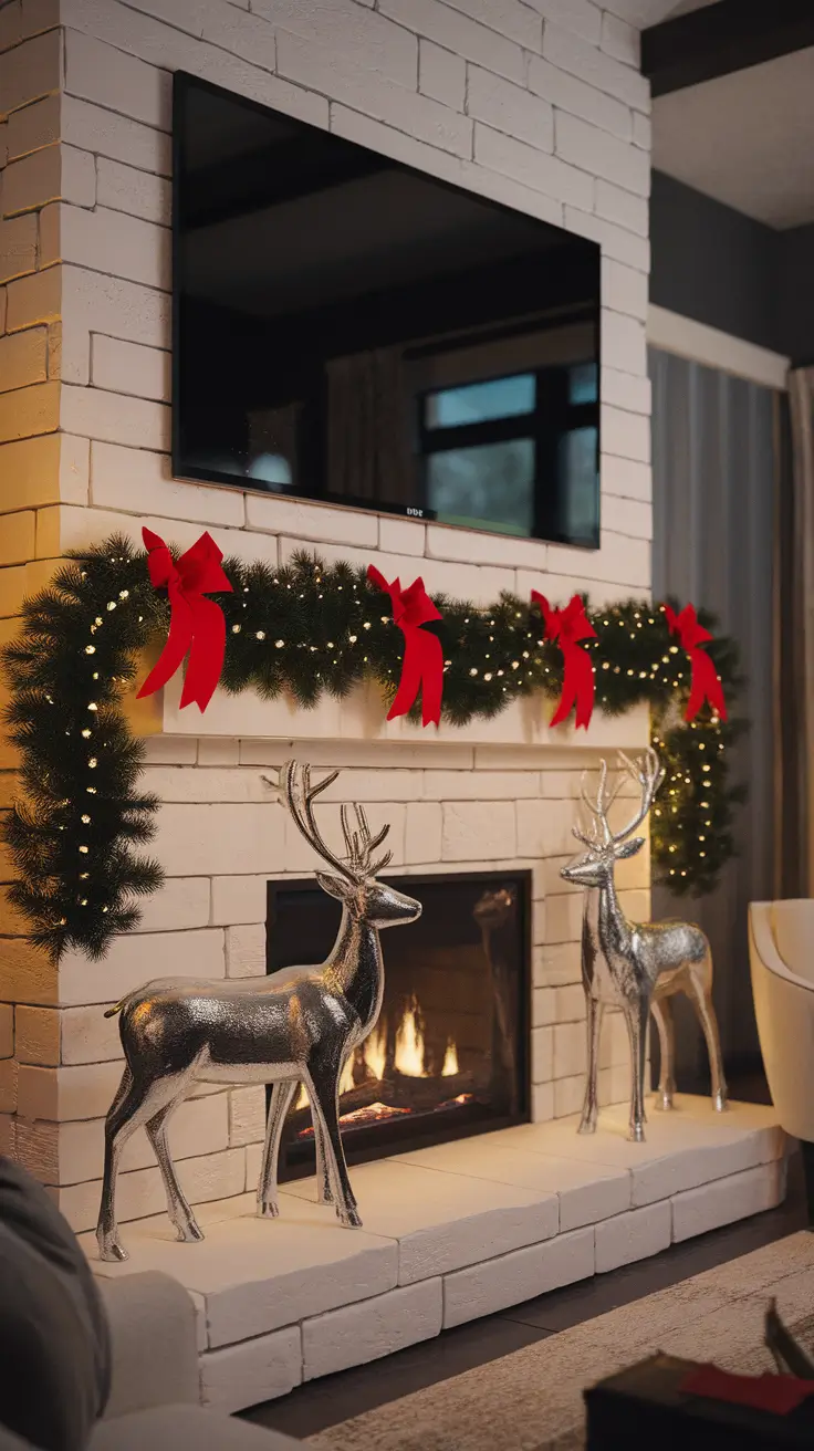 Christmas Fireplace Decor Ideas 2025: Cozy, Elegant & Modern Ways to Style Your Holiday Hearth