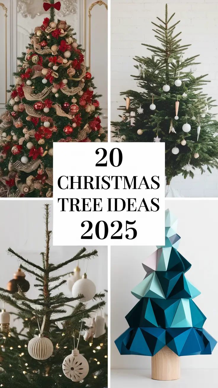 Christmas Tree Ideas 2025: 20 Classy and Aesthetic Trends for a Magical Holiday Home