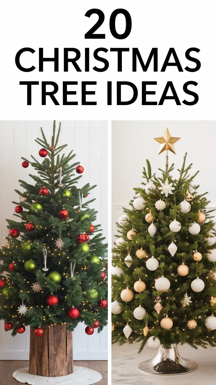 Christmas Tree Ideas 2025: 20 Classy and Aesthetic Trends for a Magical Holiday Home
