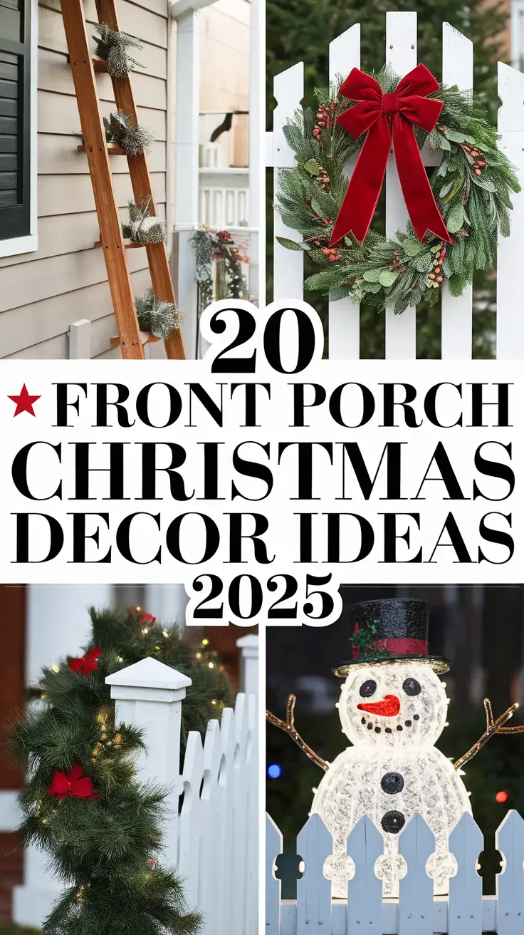 Front Porch Christmas Decor Ideas 2025: Cozy, Rustic & Budget-Friendly Holiday Inspiration