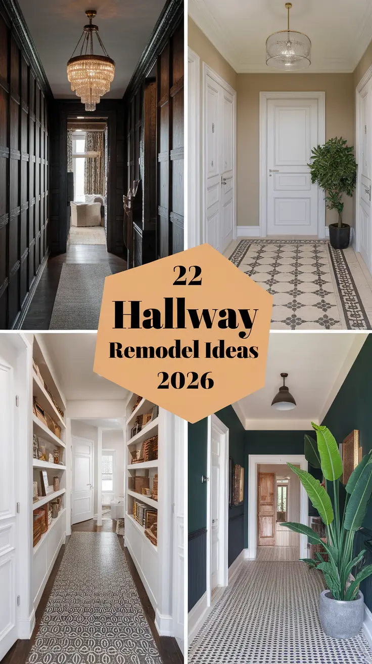 Top Hallway Remodel Ideas 2026: Modern, Narrow & Small Space Transformations