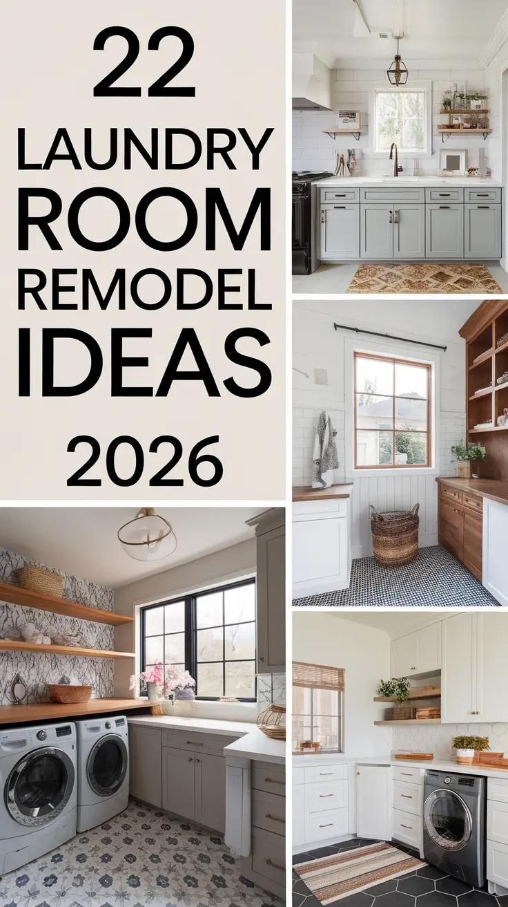 Laundry Room Remodel Ideas 2026: Stylish, Smart & Budget-Friendly Makeovers