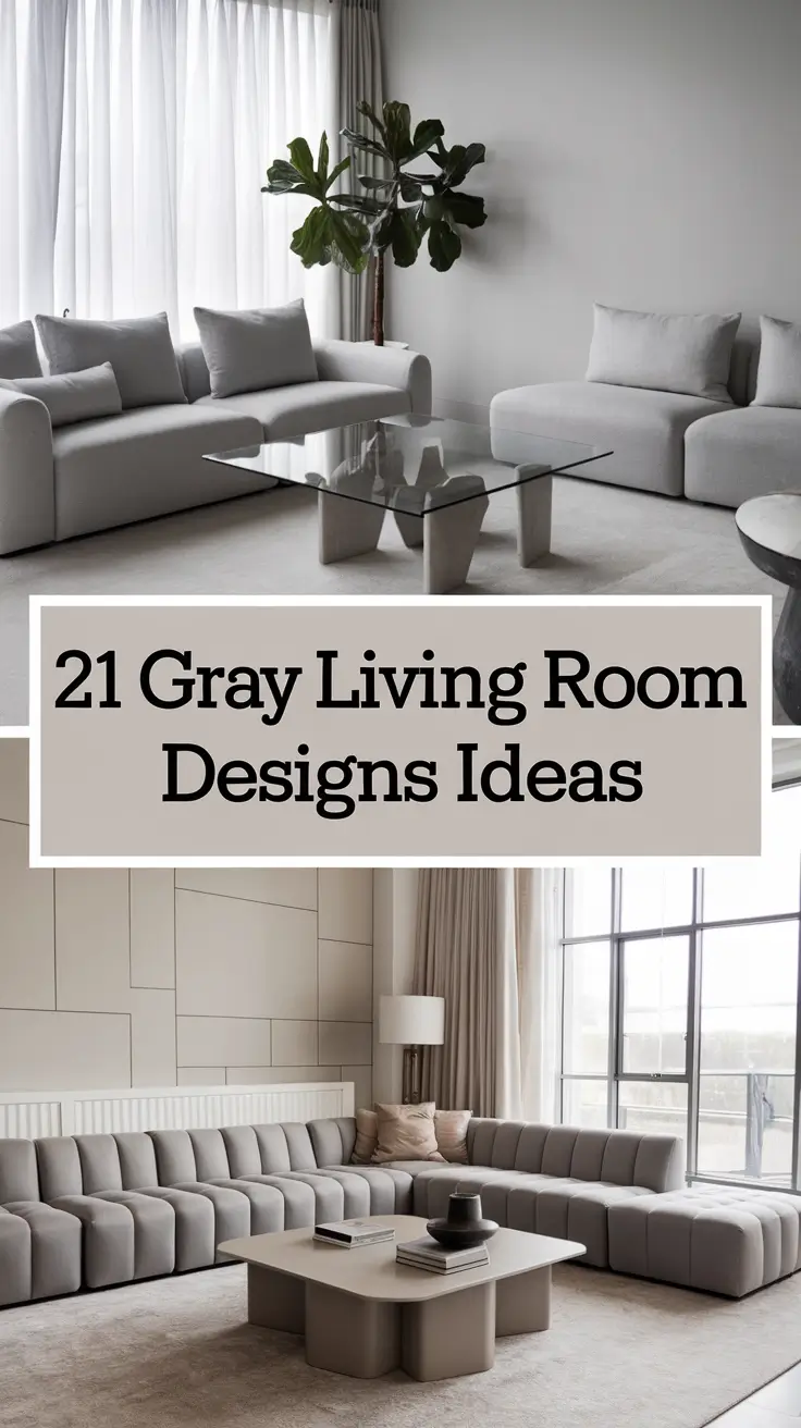 Gray Living Room Designs Ideas 2026: Modern, Cozy & Stylish Decor Inspirations