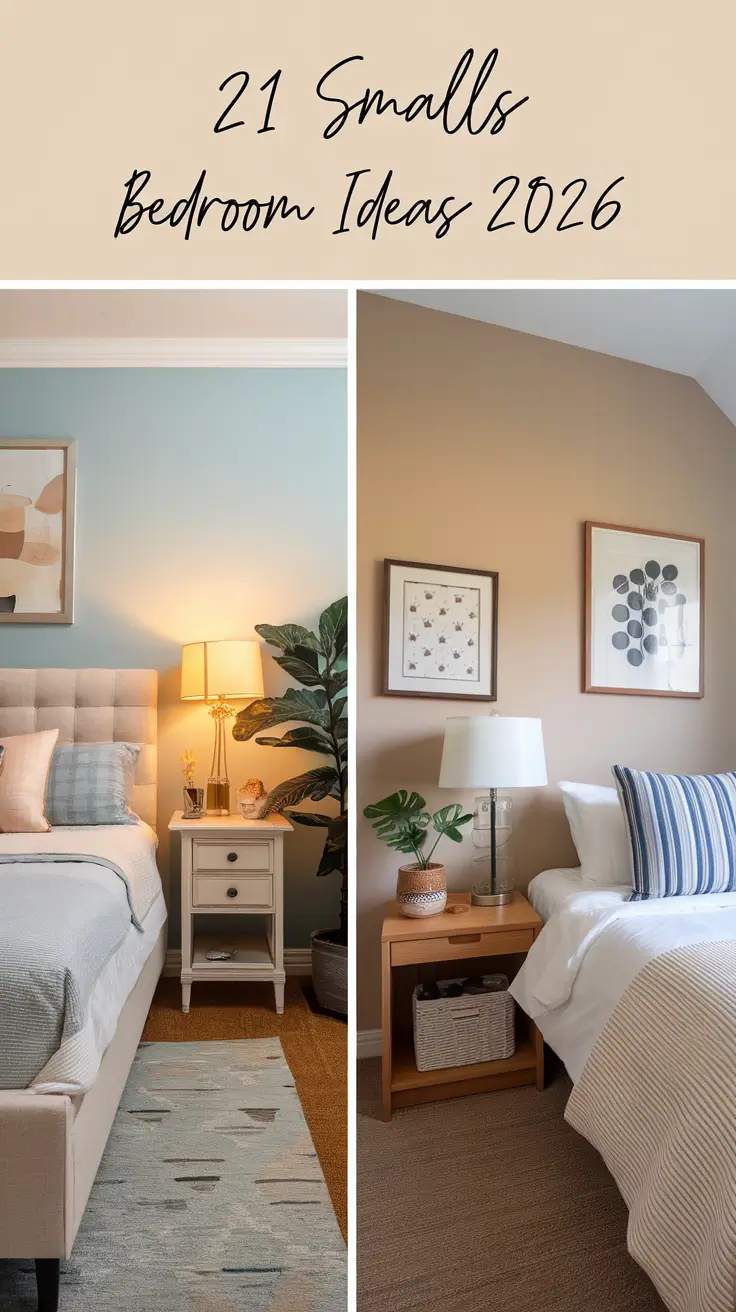 Smalls Bedroom Ideas 2026: Modern, Cozy & Space-Saving Inspirations