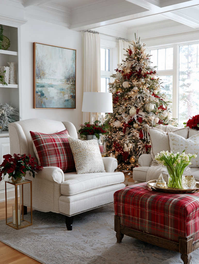 11 Sensational Christmas Living Room Ideas for You