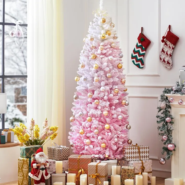12 Top-Rated Pink Christmas Trees on Amazon - All The Fall Things