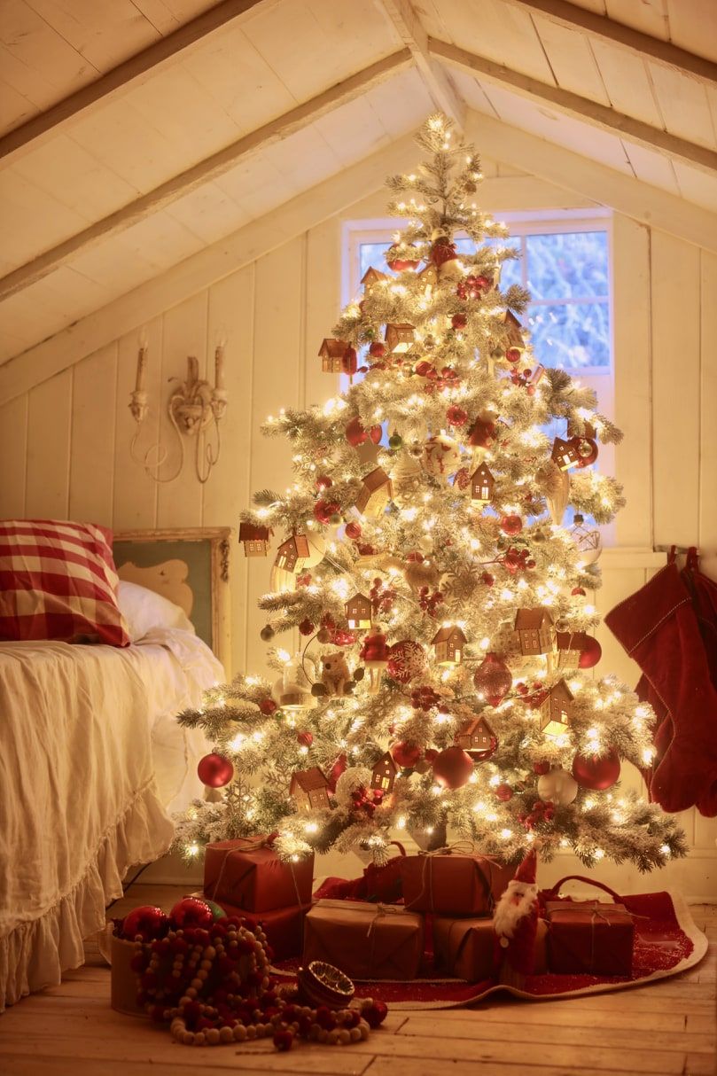 12 Trees of Christmas- Nostalgic Attic Christmas Tree - French Country  Cottage