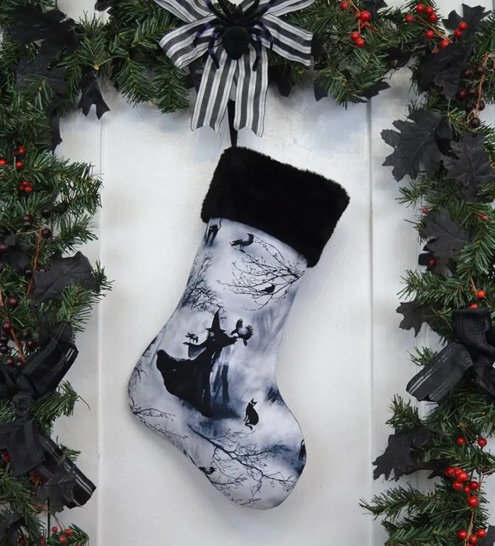 13 Halloween Christmas Stockings For Your Mantle — Spooky Little Halloween