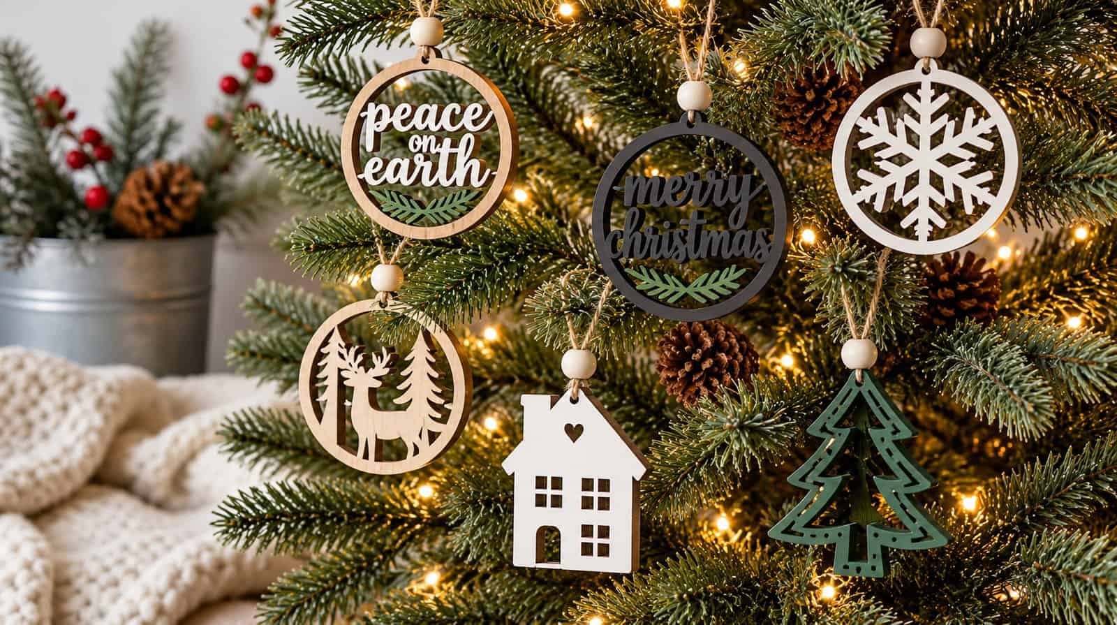 14 Cricut Ornament Designs For Christmas