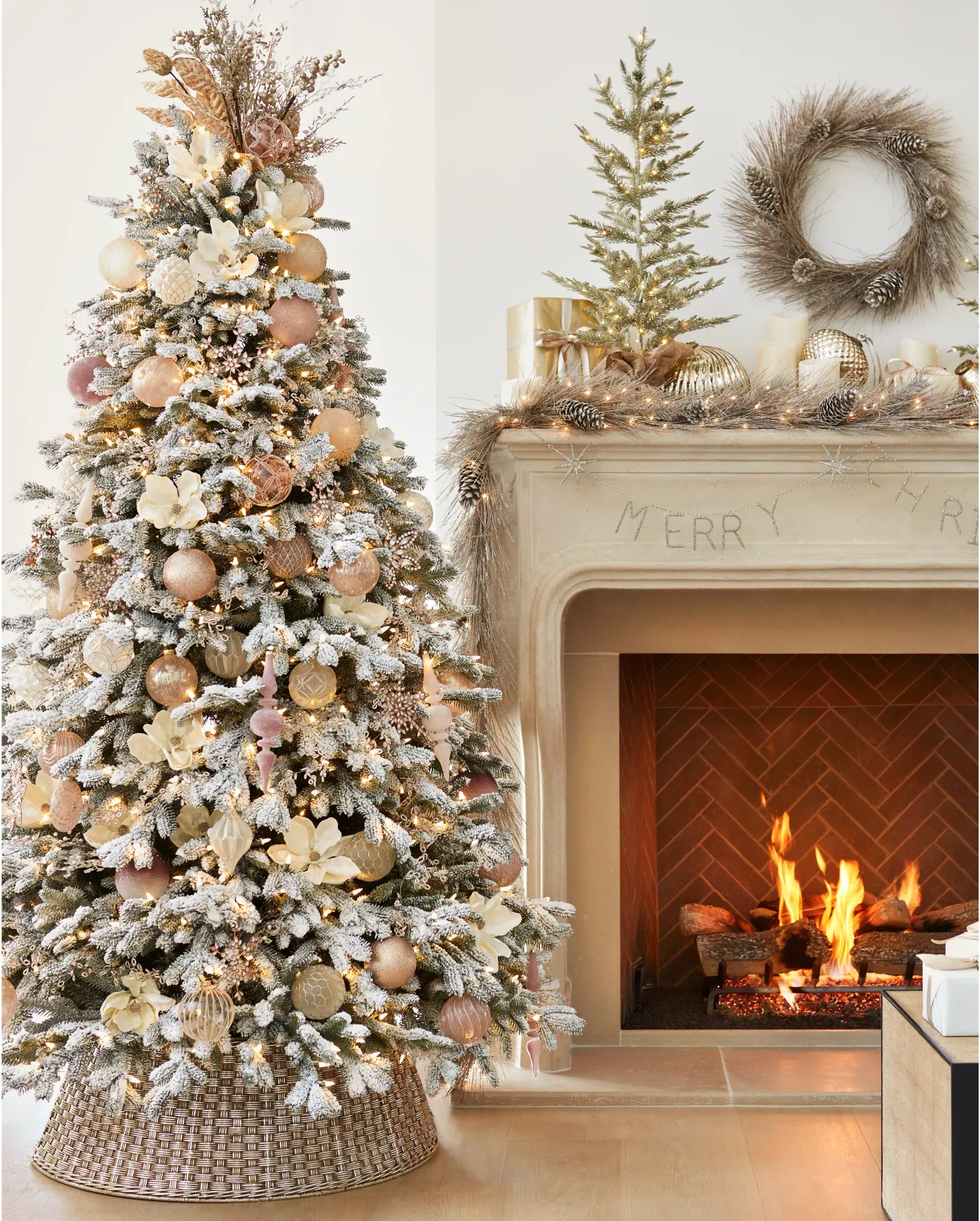 15 Best Christmas Tree Collars for Every Holiday Style (2025 Authentic West  Elm Woven Christmas Tree