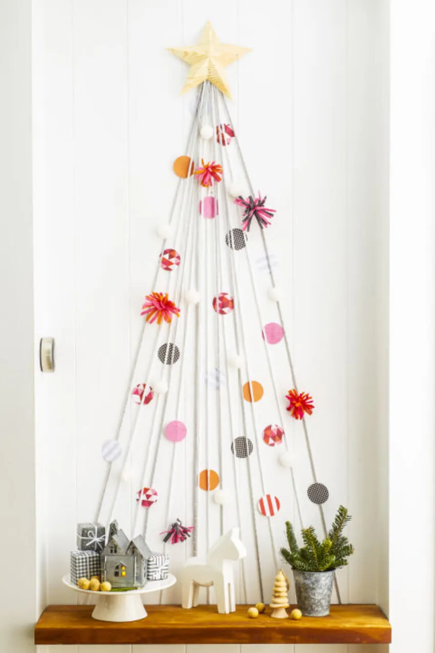 15 Best DIY Alternative Ideas to Christmas Trees - homeyou