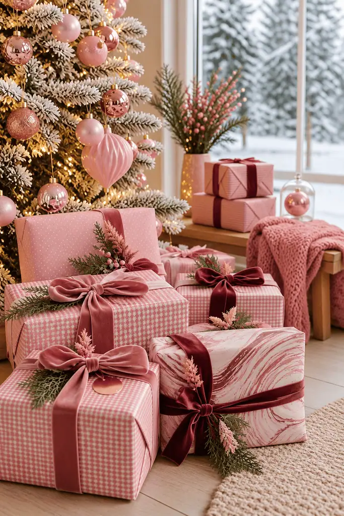 15 Pink Winter Decor Ideas That Break Every Traditional Holiday Rule