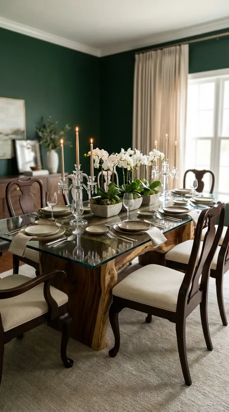 16 Stylish Live Edge Dining Table Decor Ideas You'll Love