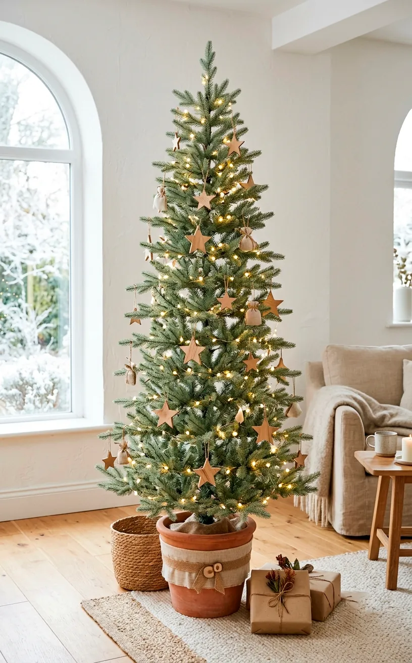 20 Sage Green Christmas Tree Ideas: Soft Tones for the Holidays - SpaceOfMuse