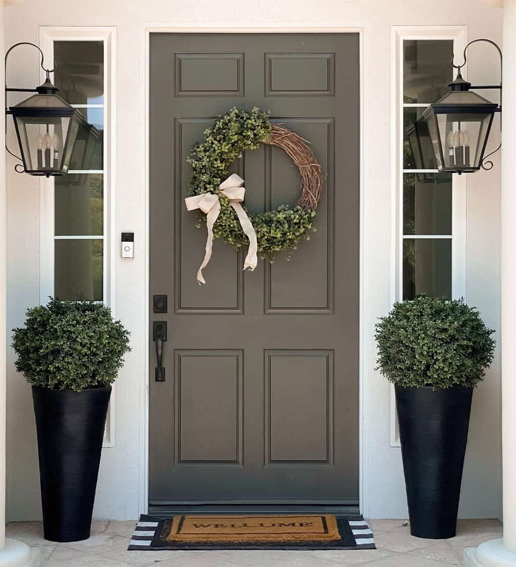 21 Front Door Wreath Ideas: A Warm and Stylish Entrance – Inspirations at  Your Fingertips