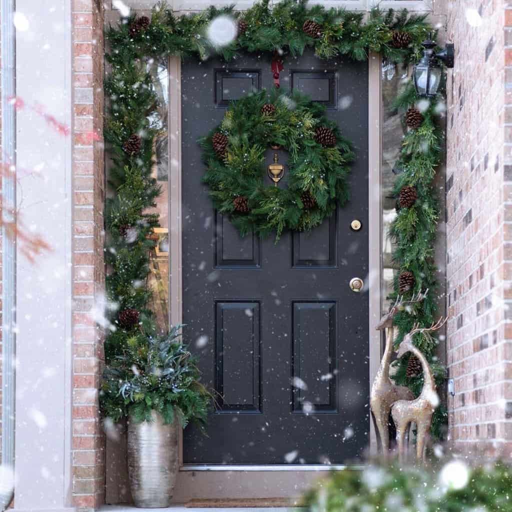 21 Front Door Wreath Ideas: A Warm and Stylish Entrance – Inspirations at  Your Fingertips