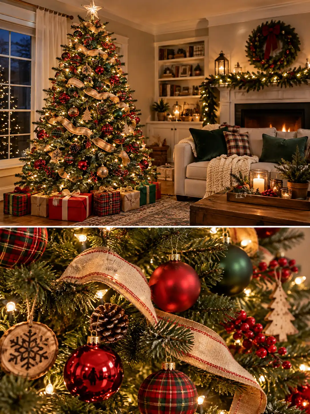 25 Christmas Living Room Decor Ideas to Make Your Home Feel Extra Cozy