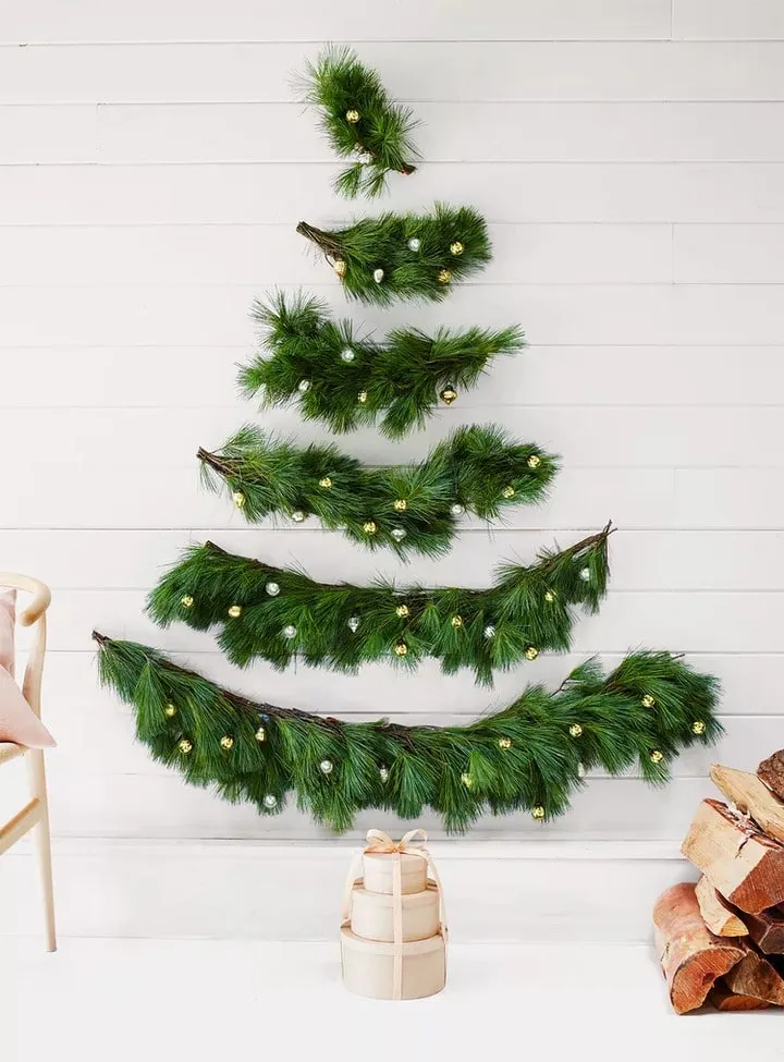 25+ Creative and modern alternative Christmas tree ideas