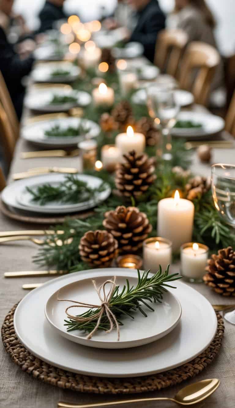 25 Winter Dinner Party Tablescape Ideas for Warm Gatherings